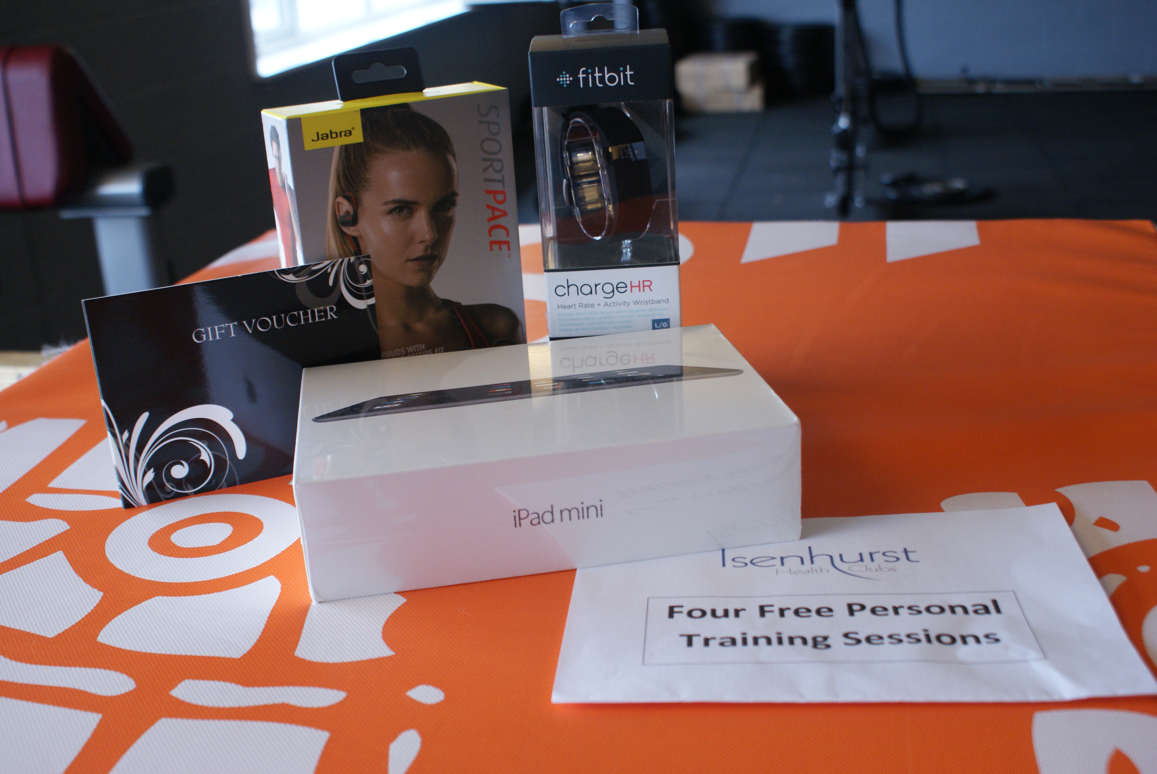 Prizes available to win at Saturday's Open Day